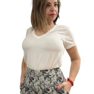 CAMISETA PICO BLANCA LOSAN