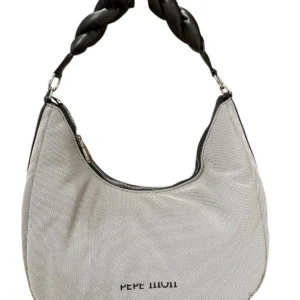 BOLSO HOMBRO PEPEMOLL GRIS/NEGRO 251182
