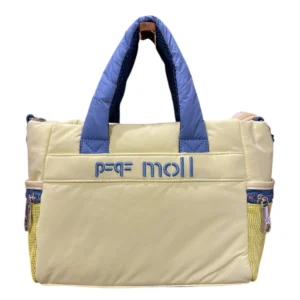 BOLSO MANO PEPEMOLL AZUL MARINO/AMARILLO 251150