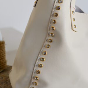SHOPPER TACHAS CRISTAL BEIGE NC