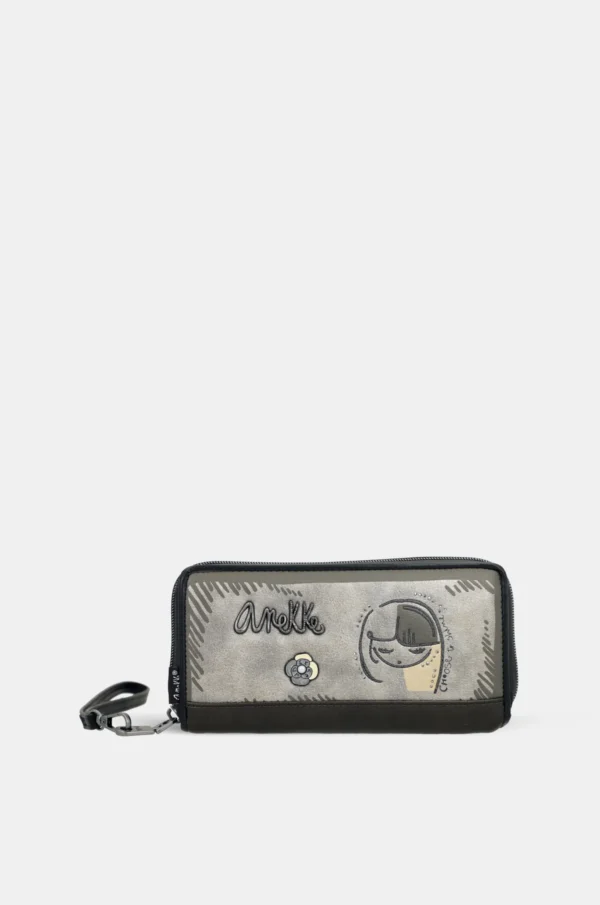 BILLETERO GRANDE ESTAMPADO RFID NATURE KOKO ANEKKE