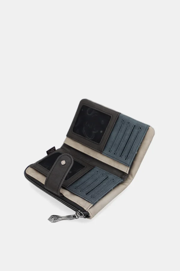 BILLETERO MEDIANO FLEXIBLE RFID REAL ANEKKE - Imagen 3