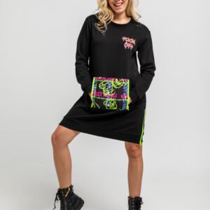 VESTIDO SUDADERA GRAFFITI LOLINA