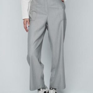 PANTALÓN BOLSILLOS GRIS DANDARA