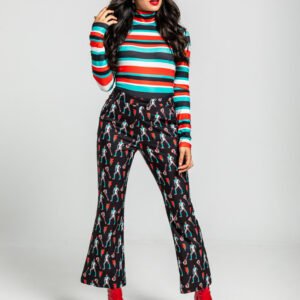 CAMISETA CUELLO ALTO RAYAS PAIPORTA